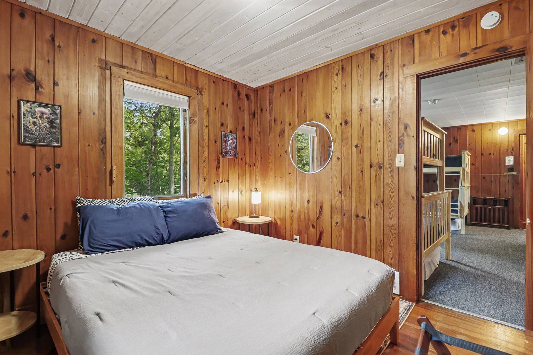 bedroom wood paneled 2
