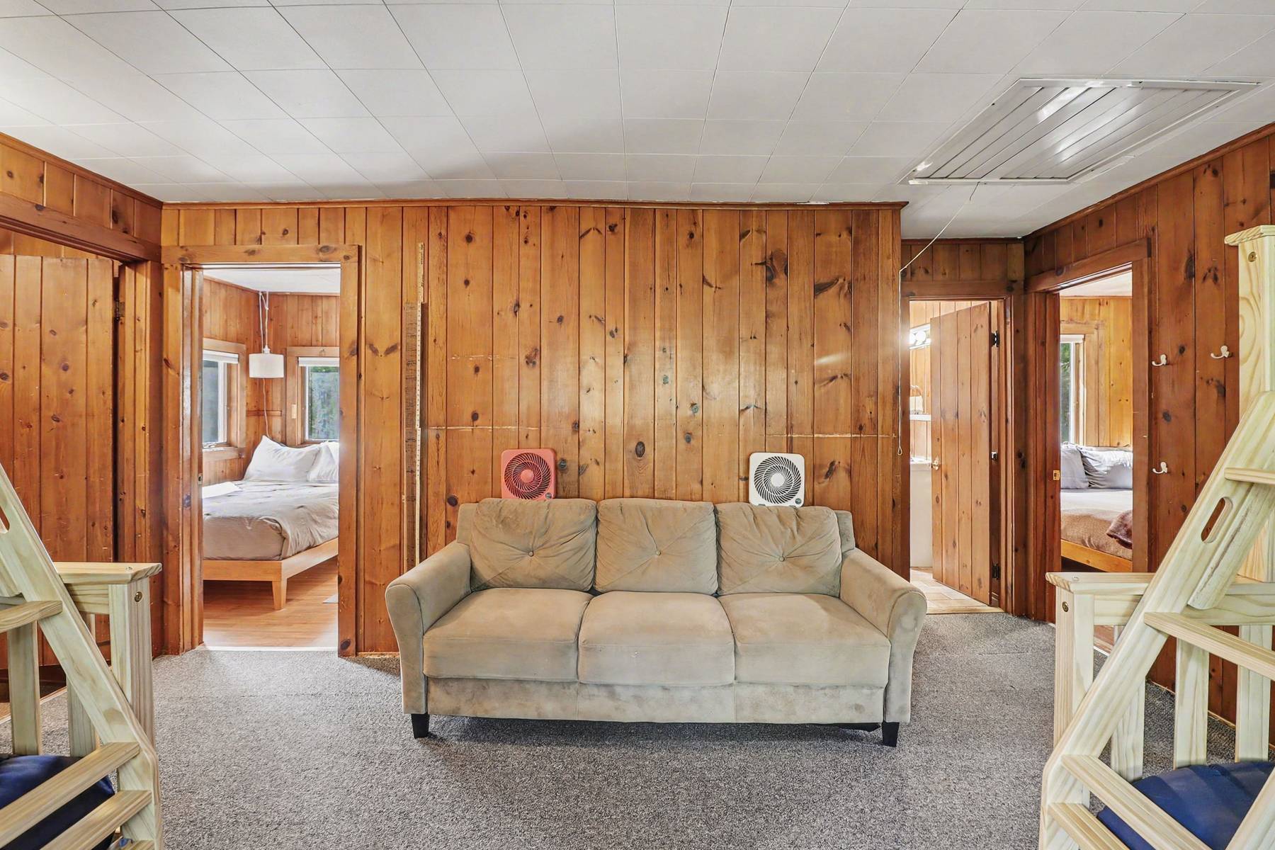 bunk room hallway